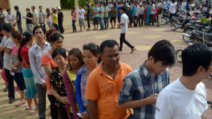 Người dân Campuchia tổng tuyển cử tháng 7 năm 2013