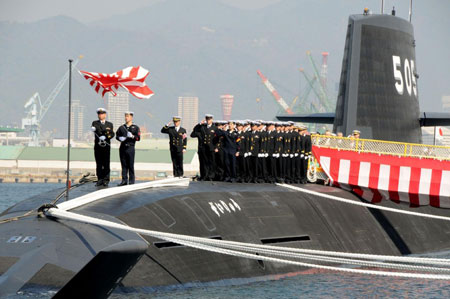 Trung Quốc rúng động vì Nhật bàn giao tàu ngầm AIP thứ 5