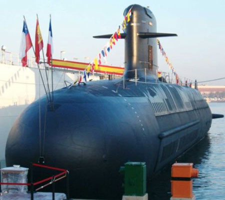 Tàu ngầm AIP “Scorpene” của hãng DCNS - Pháp trong biên chế của hải quân Malaysia